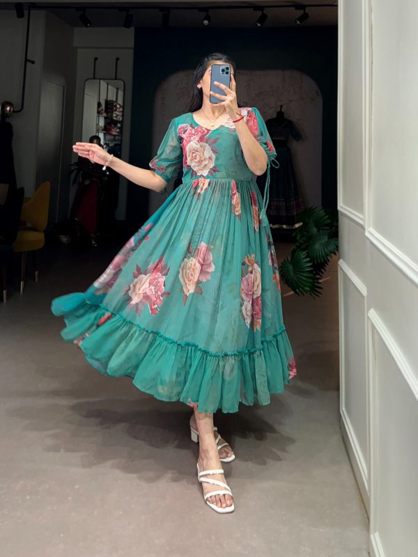 FrockV0002-floral maxi dress - Image 3
