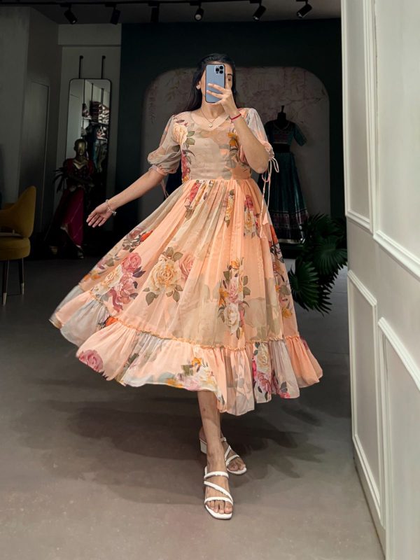 FrockV0002-floral maxi dress - Image 6