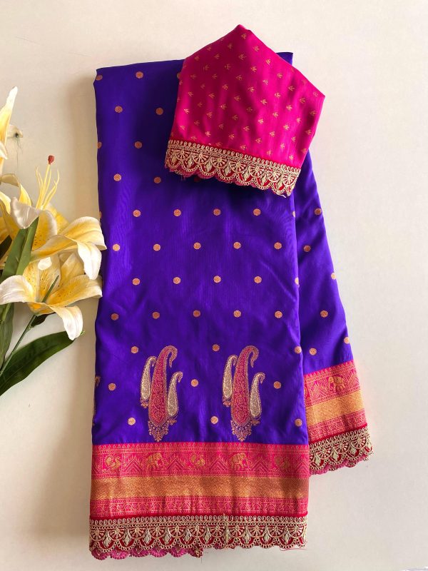 V0034- paithani saree - Image 4