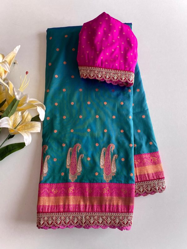 V0034- paithani saree - Image 8
